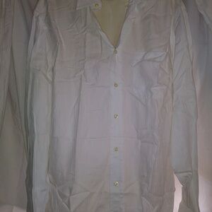 VALENTINO MENS WHITE  SHIRT SIZE 46/16